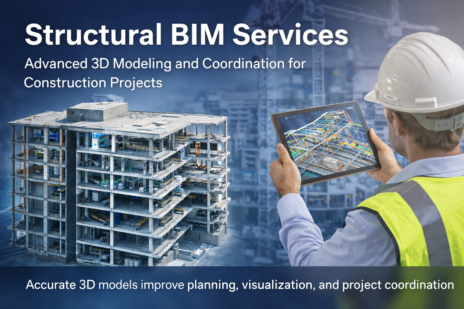 Structural BIM Modeling Services 3D Building Model