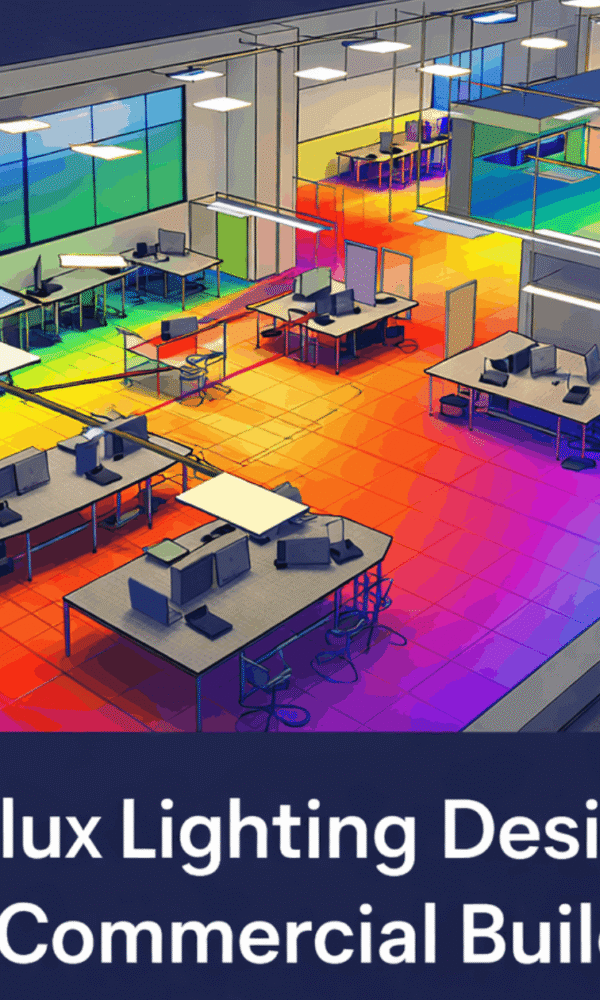 Dialux Lighting Design Simulation for Commercial Buildings
