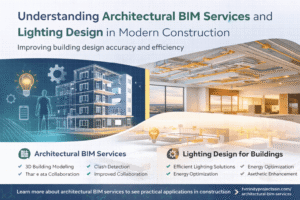 architectural bim services and lighting design for building modern construction bim services guide